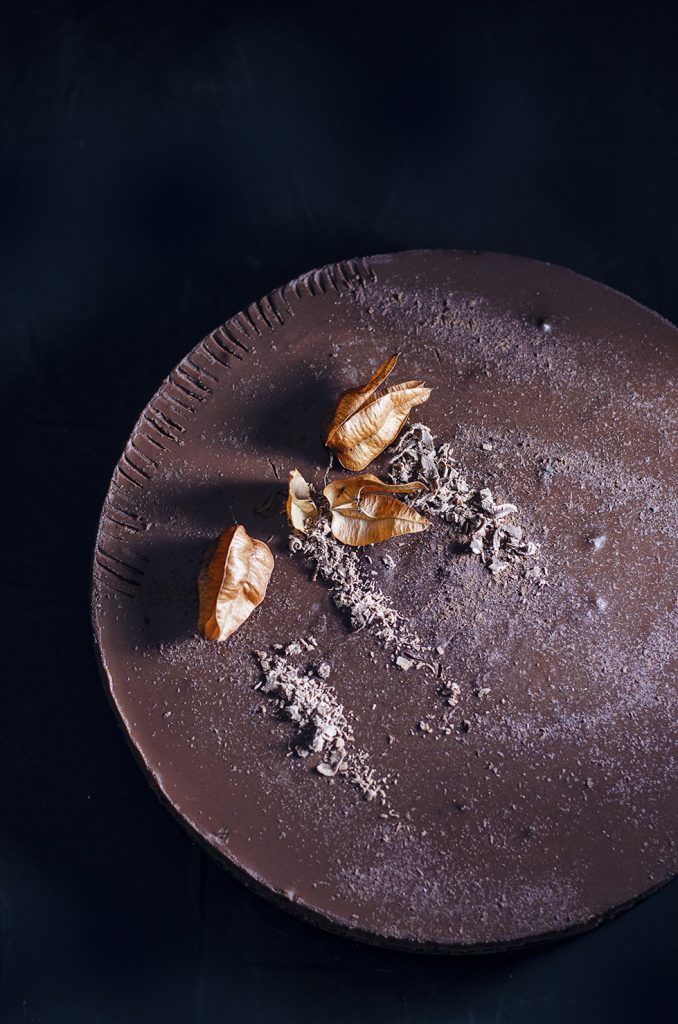 Desert cu cremă de brânză și cafea espresso