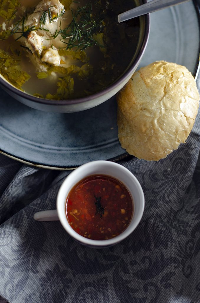 Sos iute pentru servit alături de ciorbă