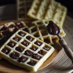 Waffle cu ganache